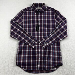Holderness & Bourne Shirt‎ Mens Large Multicolor The Andrews Check Button Down